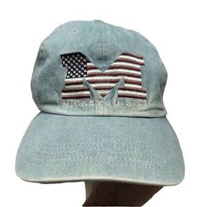 Vintage Mickey USA denim hat